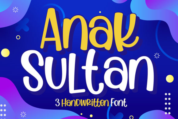 Anak Sultan: A Whimsical Script for Creative Brands