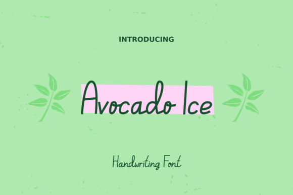Avocado Ice: A Font That Elevates Your Brand