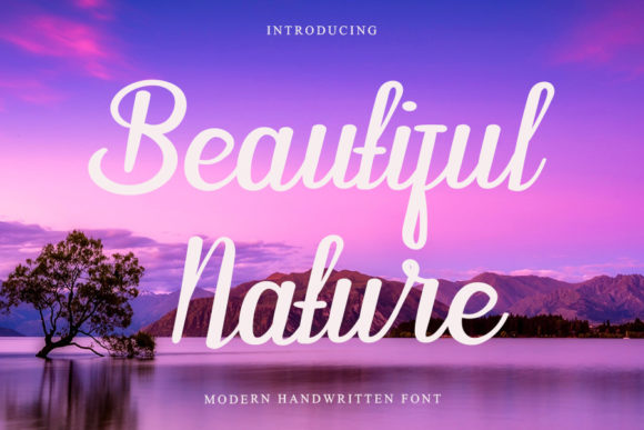 Beautiful Nature Font Review