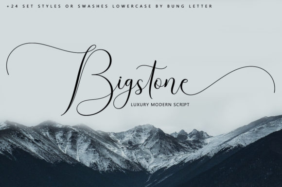 Bigstone Font for Professional Branding