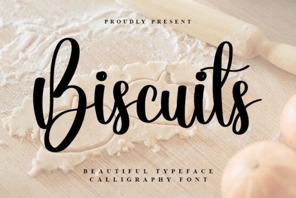 Biscuits Font: Elegant Script for Business