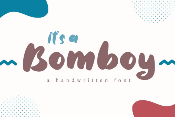 Bomboy: A Handwritten Font for Web Design