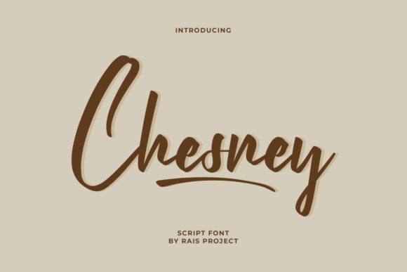 Chesney: A Font That Elevates Your Brand