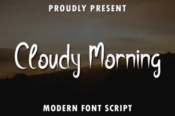 Cloudy Morning Font for Creative Marketing