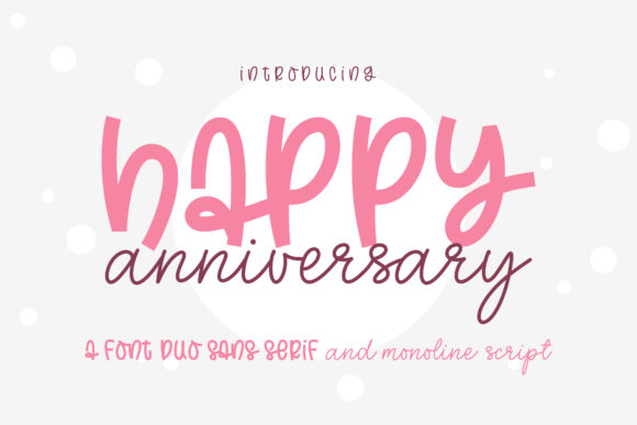Happy Anniversary Font for Bold Campaigns