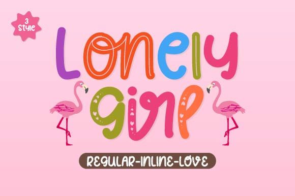 Lonely Girl Font: A Creative Touch for Handmade Projects