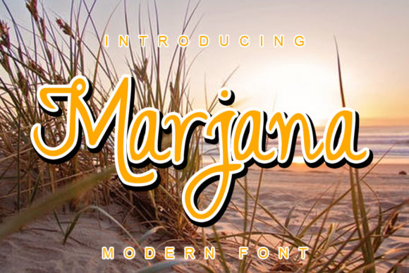 Marjana: A Delicate Script Font