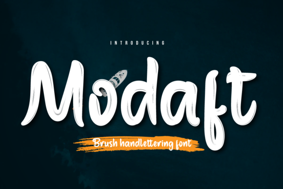 Modaft: A Handwritten Font for Elegant Design