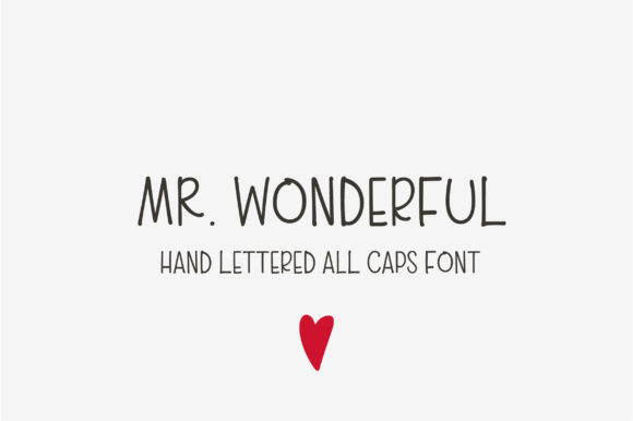Mr. Wonderful: A Font That Speaks