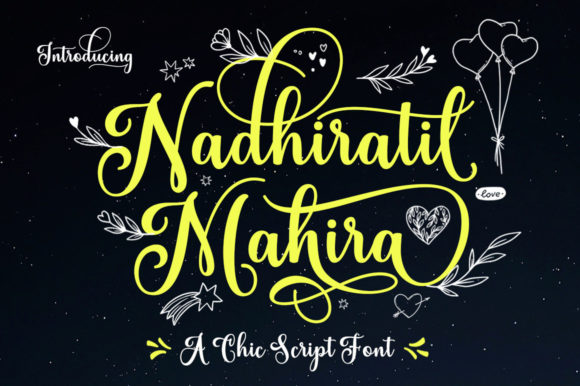 Nadhiratil Mahira: A Stylish Font for Business