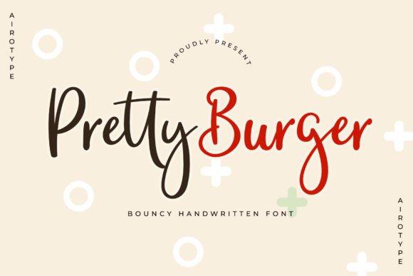 Pretty Burger: A Handwritten Font for Elegant Design