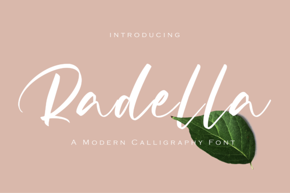 Radella: A Script Font for Web Design
