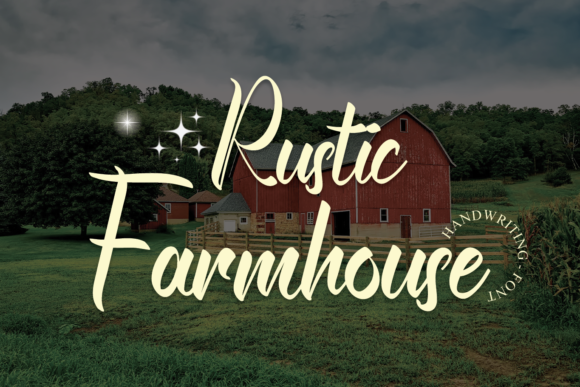 Rustic Farmhouse Font for Business