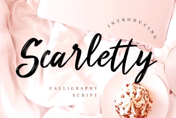 Scarletty: Elegant Handwritten Font