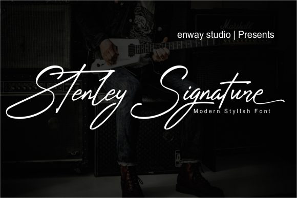 Stenley Signature: A Premium Script Font