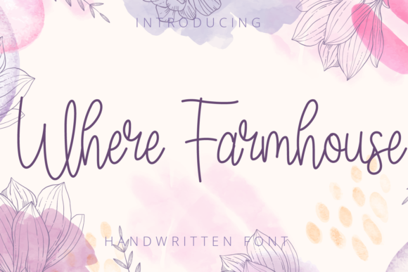 Where Farmhouse Font for Bold Campaigns