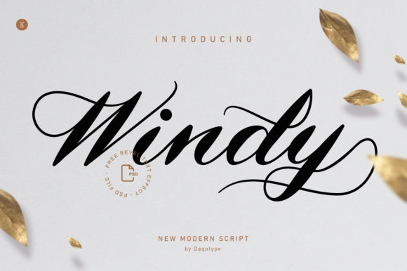 Windy: A Script Font for Impactful Campaigns